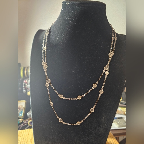 Vintage charging charlie double strand necklace - Picture 5 of 6